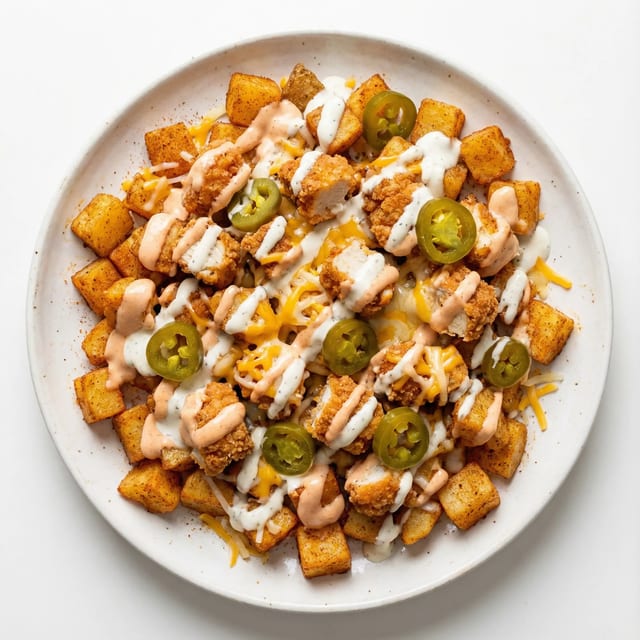 Spicy Chicken Potato Cube.
