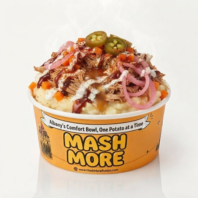 Mue's Hot Porky Bowl.