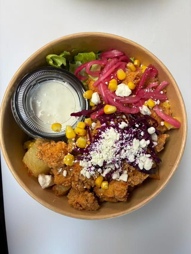 Crispy Chicken Salad.