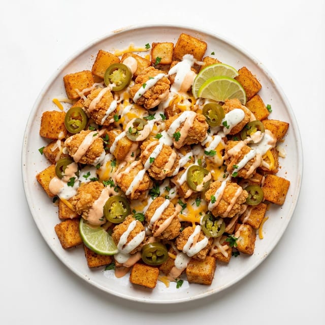 Spicy Chicken Potato Cube.