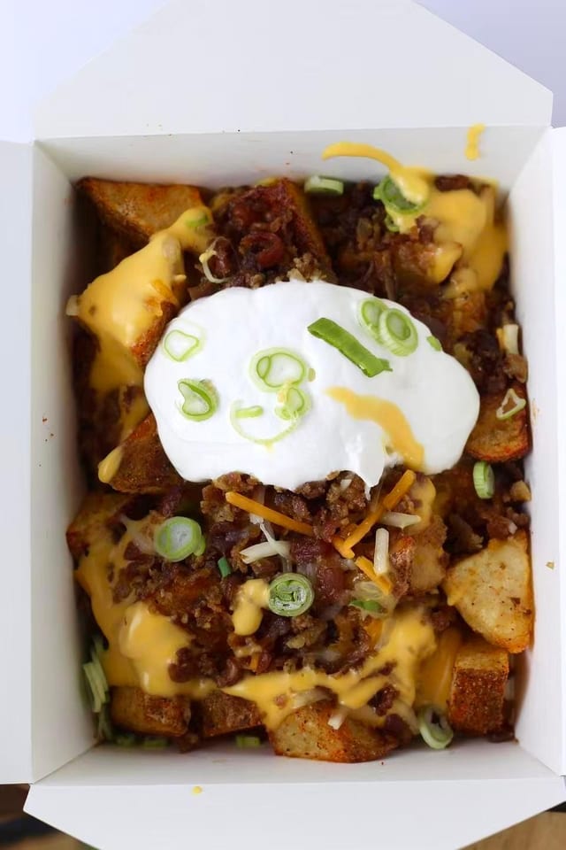 Cheesy Bacon Potato Cube.