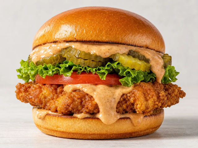 Crispy Chicken Sandwich.